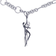 Yin Yang Lovers Silver Bracelet TBL050