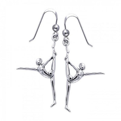 Reach Out to Yoga ~ Sterling Silver Earrings TER1233
