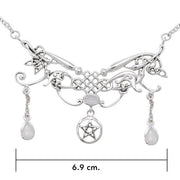 Celtic Fairy Queen Pentacle Necklace TNC415P