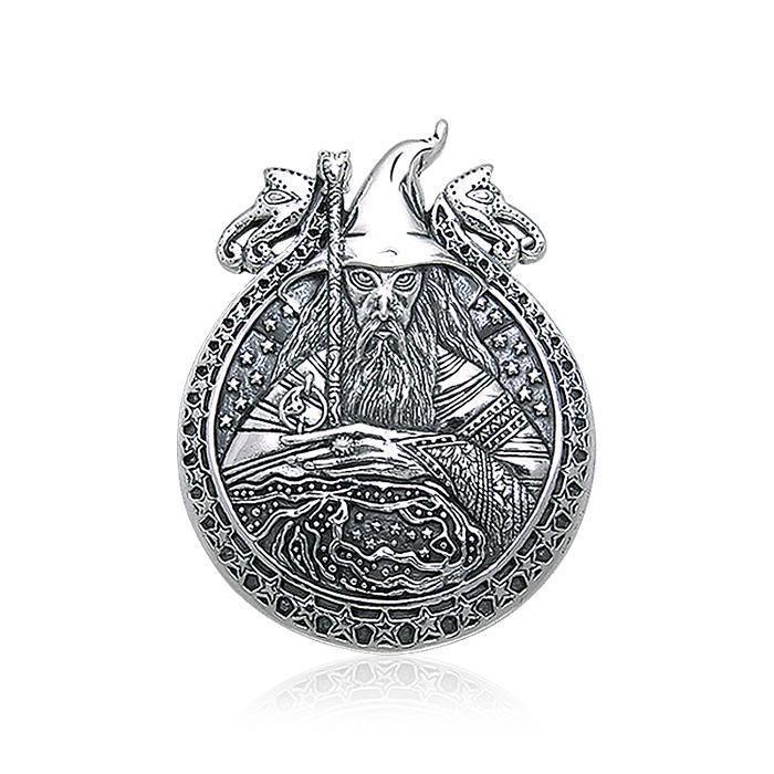 In the magical world of Wizardry ~ Sterling Silver Jewelry Pendant