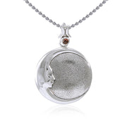Jessica Galbreth Mother Moon Silver Pendant TPD001