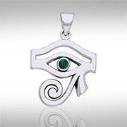 Eye of Horus Gemstone Pendant TPD1717