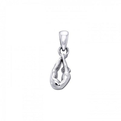 Reach the Balance ~ Sterling Silver Jewelry Pendant TPD3768