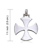 Alisee Cross Of France Silver Pendant TPD407