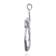 Silver Freediver Pendant with Chain Set TSE794