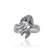 Mermaid Sterling Silver Ring TR3356