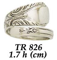 Silver Spoon Ring TR825