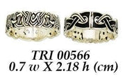 Viking Mammen Weave Ring TRI566