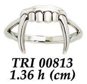 Vampire Teeth Ring TRI813