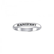 Manifest Silver Ring TRI429