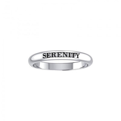 Serenity Silver Ring TRI754