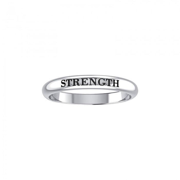 Strength Silver Ring TRI757