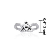 Celtic Trinity Knot Silver Ring TRI895