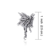 Amy Brown Firefly Fairy Sterling Silver Tie Tac TTT006