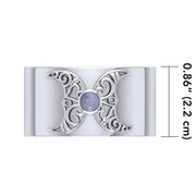 Blue Moon Triple Goddess Cuff Bracelet TBG755