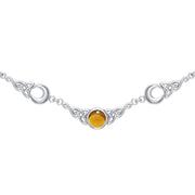 Magick Moon Silver Necklace TN164
