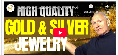 High Quality Custom Jewelry Gold and Silver
