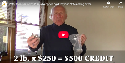 Peter Stone’s Sterling Silver Trade-In Program