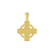 Celtic Cross Solid Gold Pendant GPD6018