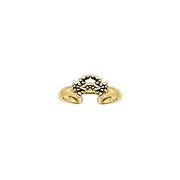 Crab Solid Gold Toe Ring GTR3722