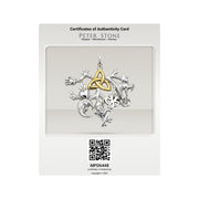 Cimaruta Sterling Silver with 14K Gold Accent Pendant MPD6448