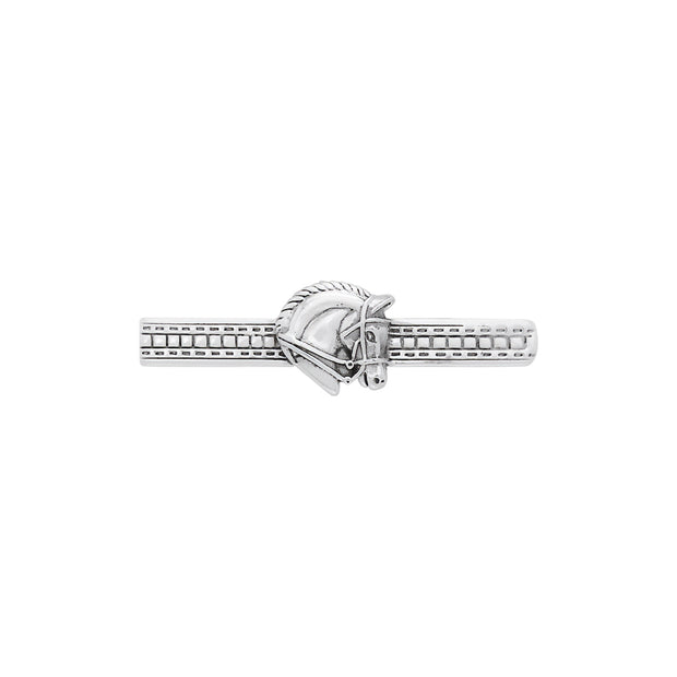 Horse Head Sterling Silver Brooch TBC073