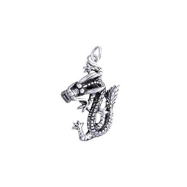 Chinese Dragon Sterling Silver Charm TC482