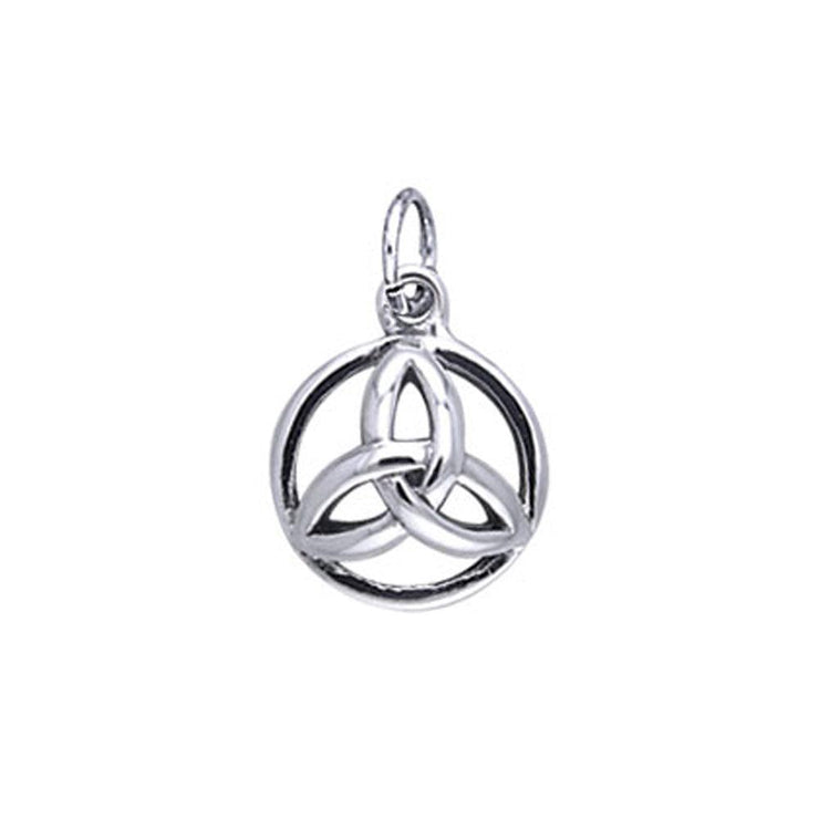 Trinity Knot Silver Charm TCM011