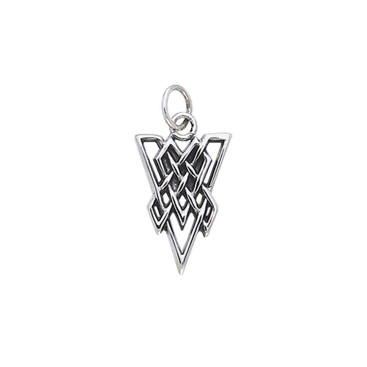 Celtic Knotwork Silver Charm TCM028