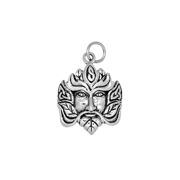Nature’s representation of growth ~ Sterling Silver Green Man Charm TCM034