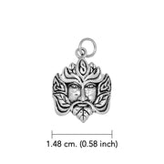 Nature’s representation of growth ~ Sterling Silver Green Man Charm TCM034