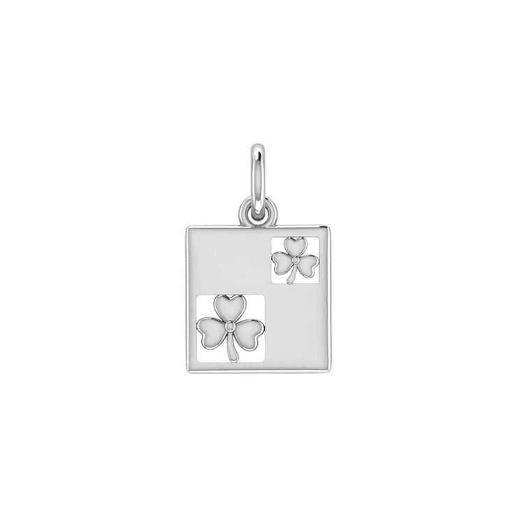 Celtic Shamrock Silver Charm TCM066