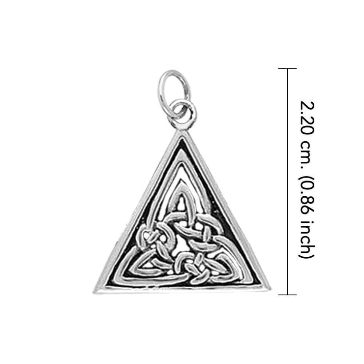 Celtic Knotwork Silver Charm TCM101