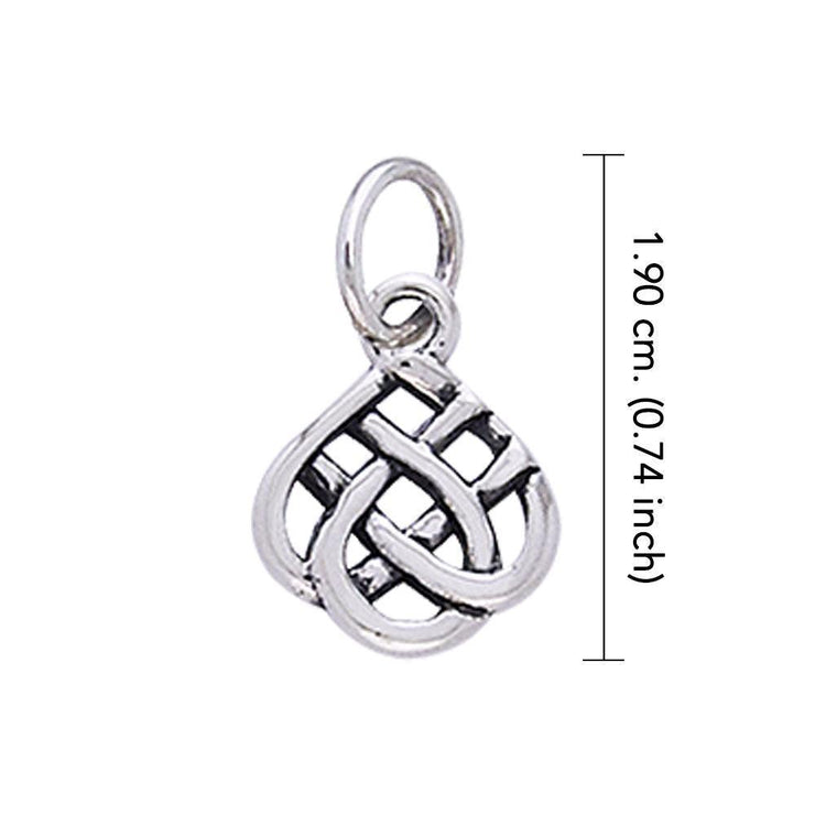 Celtic Knotwork Silver Charm TCM102