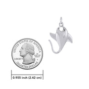 Small Manta Ray Sterling Silver Charm TCM662