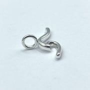 Sterling Silver Wave Charm TCM709 - Wholesale Jewelry