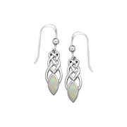 Celtic Knotwork Sterling Silver Earrings TE2866