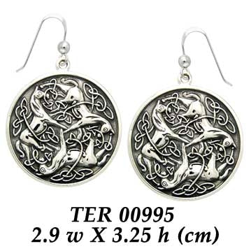 Celtic Knot Horse Earrings TER995