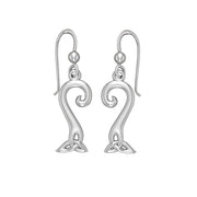 Celtic Trinity Knot Earrings TER1824 - Wholesale Jewelry