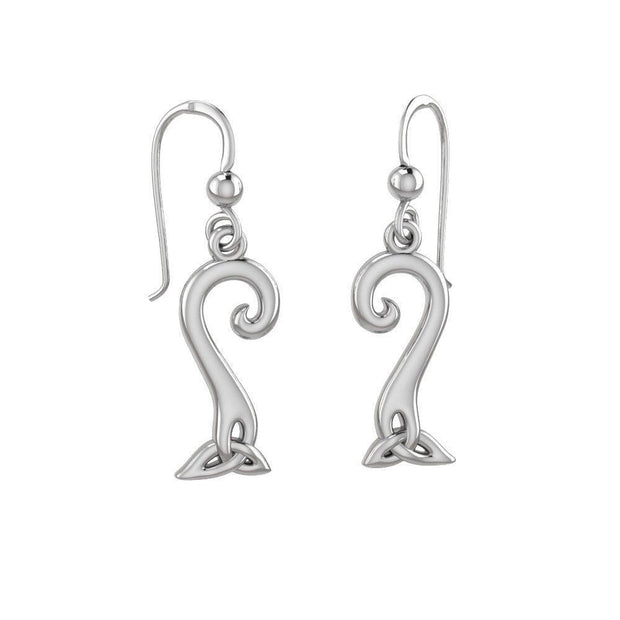 Celtic Trinity Knot Earrings TER1824 - Wholesale Jewelry