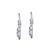 Spiral of growth, evolution, and progression. Its continuous, winding form suggests ongoing development and expansion sterling silver Earrings by Peter Stone Jewelry TER2191 - Wholesale Jewelry