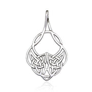 Celtic Knotwork Silver Pendant TP1119