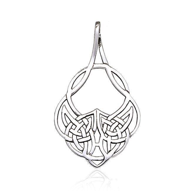 Celtic Knotwork Silver Pendant TP1119