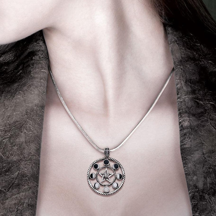 There’s something about the magic of the Moon Silver Pendant TP1408 - Wholesale Jewelry