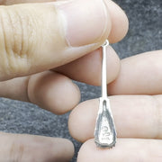 A Classic Wiccan symbol ~ Sterling Silver Broomstick Pendant Jewelry TP1523
