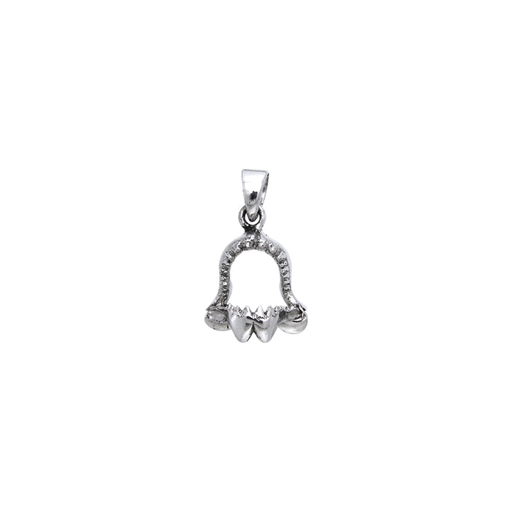 DiveSilver Shark Jaw Silver Pendant TP1539