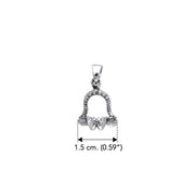 DiveSilver Shark Jaw Silver Pendant TP1539