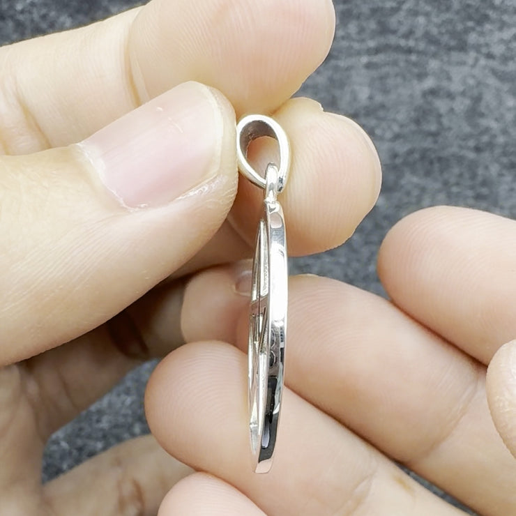 The Beautiful Reminder of a Pentacle Sterling Silver Pendant TP189