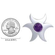 Blue Moon Silver Pendant TP3239