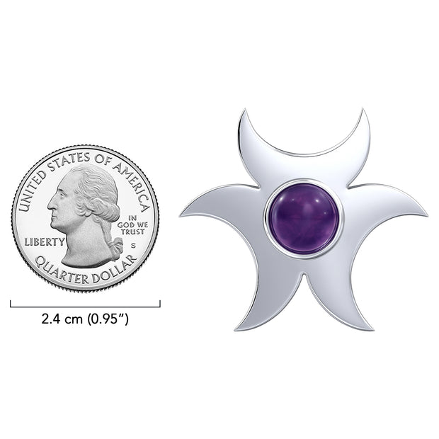 Blue Moon Silver Pendant TP3239